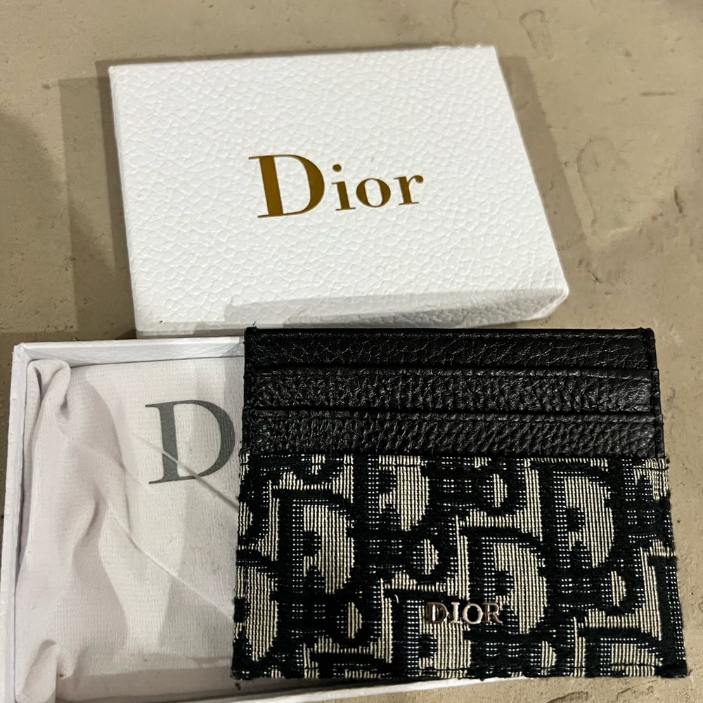 Dior card holder